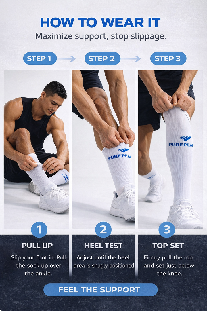 PURE SPRINT |  PERFORMANCE COMPRESSION SOCKS